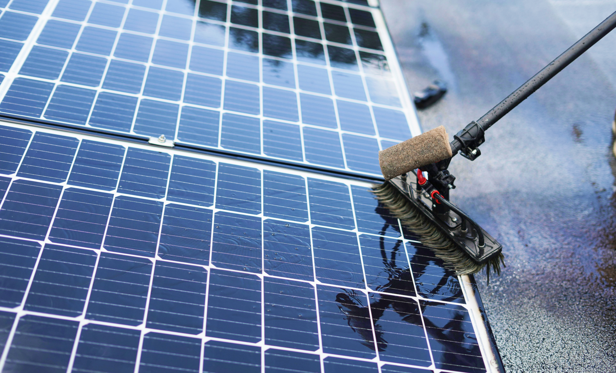 Solar Panel Cleaning Services Background